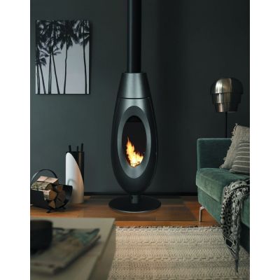 Piec wolnostojący INVICTA OVATIO 5kW antracyt