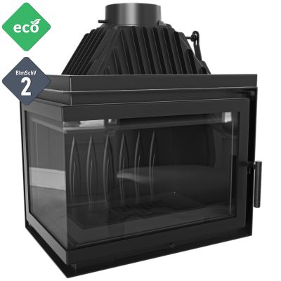 Wkład kominkowy SIMPLE Z/S 15kW lewy ⌀200