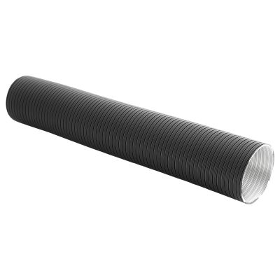 Rura elastyczna aluminium czarna 1,5m