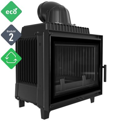 Żeliwny wkład kominkowy FRANEK 12kW DECO
