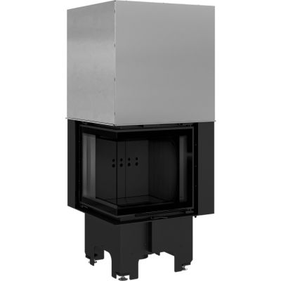 Wkład kominkowy VNP 480/480 BLACK prawy z gilotyną
