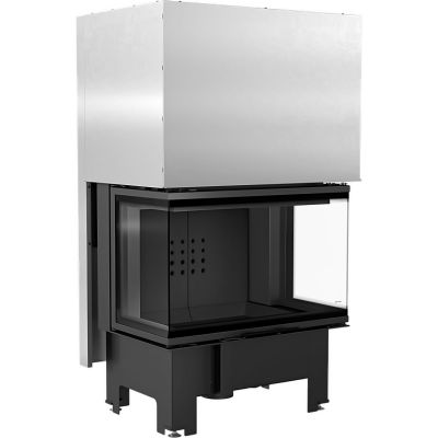 Wkład kominkowy NBC/800/400/BLACK LP 10kW | Ø200