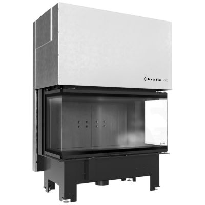 Wkład kominkowy NBC/1000/400/BLACK 15kW | Ø200