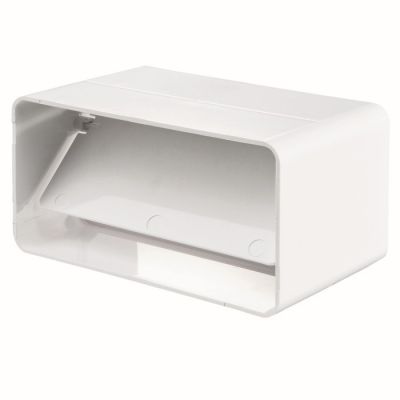 Łącznik kanałów z zaworem PVC  204x60 