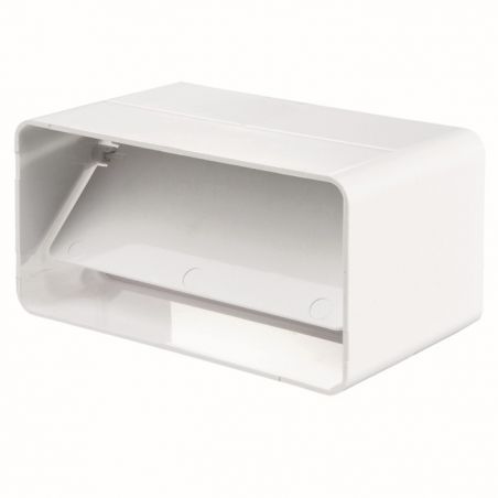 Łącznik kanałów z zaworem PVC  204x60 