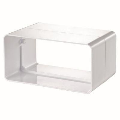 Łącznik kanał płaski, złączka  PVC 120x60mm 