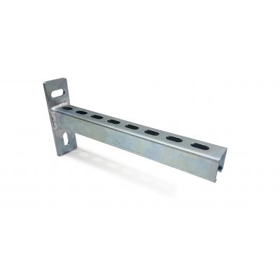 Wspornik ścienny perforowany konsola ocynk T 30x30mm