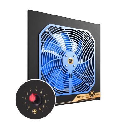 Wentylator osiowy-nawiewny Dospel WOKS BLUE z silnikiem BLDC typu N. Tesla