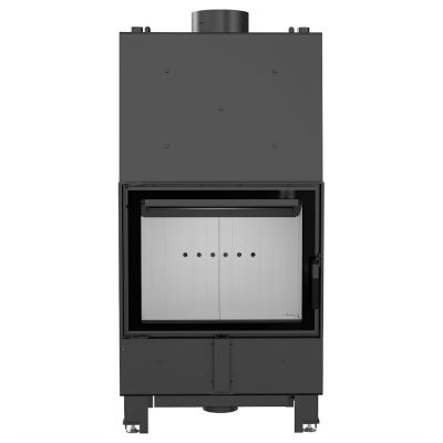 Wkład kominkowy 12 kW LUCY PW/W - płaszcz wodny