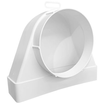 Kolano mimośrodowe PVC 220x90 fi 150