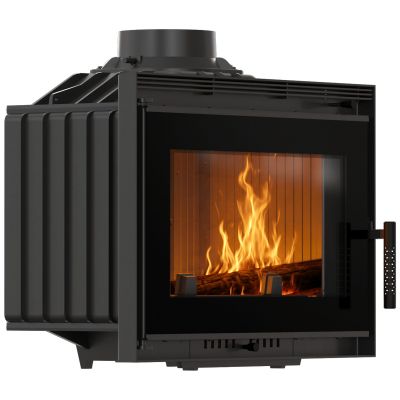Wkład kominkowy żeliwny KRATKI NEL/DECO 8kW Ø180
