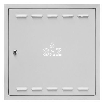 Drzwiczki gazowe biały mat RAL 9003 60x60cm