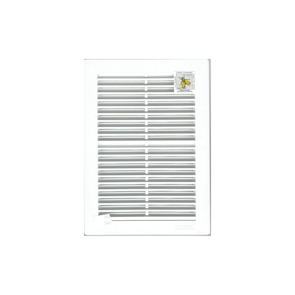 Kratka wentylacyjna plastik 14x21cm 